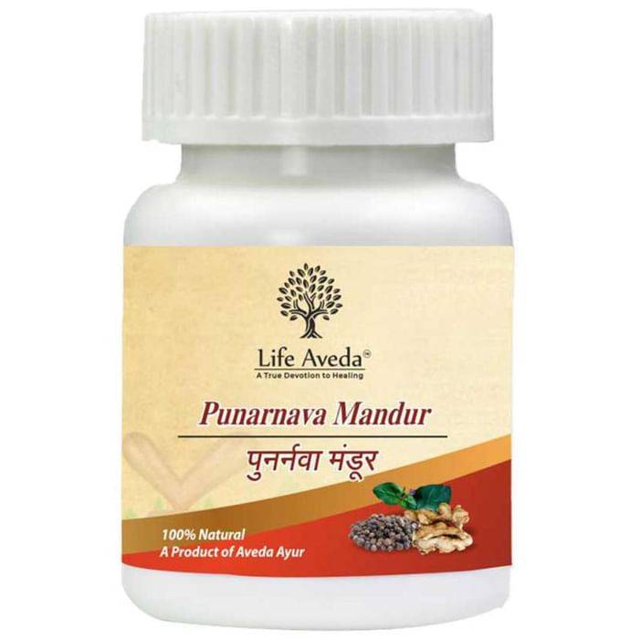 Life Aveda Punarnava Mandur Tablet