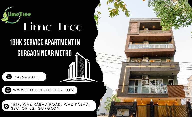 Monthly 1BHK Service Apartment for Comfortable Long-Term Living