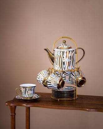 Briony 14-Piece Tea Set with Stand