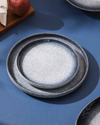 Deep Sea Speckled Dinner Plate