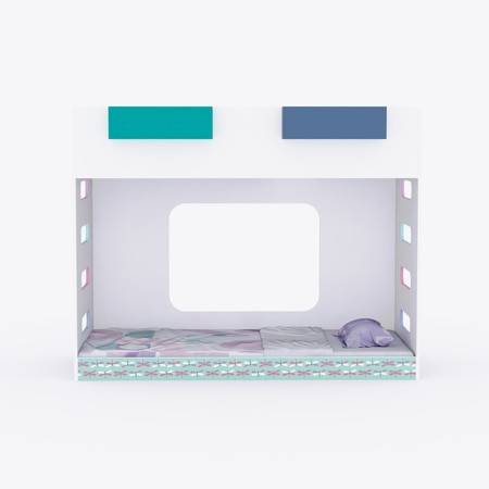 Sleep Over Bunk Bed In White Colour