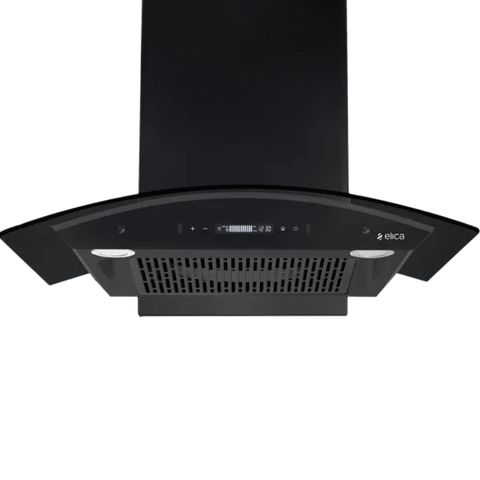 Elica FLCG LTW 750 HAC MS NERO, 75 cm 1400m3/hr Ducted Wall Mounted Chimney (Black) Buy only at ₹17999