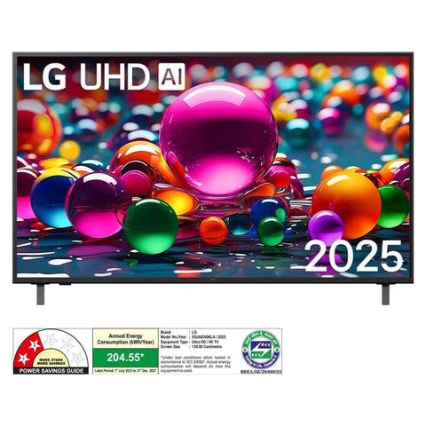 LG 55UA83006LA, 55 Inches 4K Ultra HD Smart LED TV, Black Buy only at ₹48299