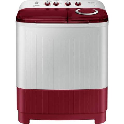Samsung 8 Kg 5 Star Semi Automatic Top Load Washing Machine (WT80C4000RR, Red & White) Buy only at ₹12899