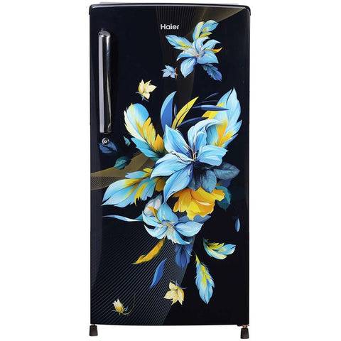 Haier 185 Ltrs 2 Star Inverter Direct Cool Single Door Refrigerator (HRD-2062CKO, Black) Buy only at ₹14590