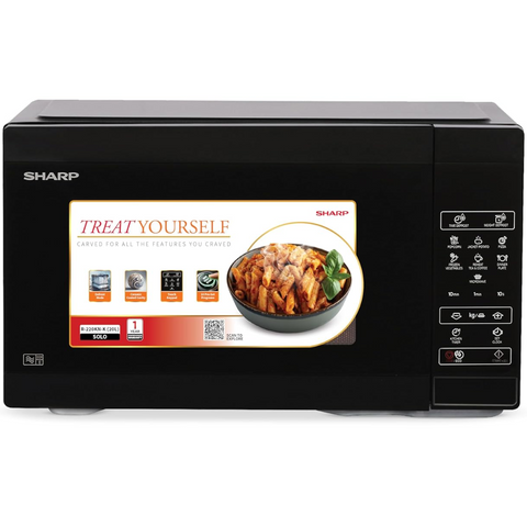 Sharp 20 Ltrs Solo Convection Microwave Oven, Digital Display (R-220KN-K 20LTR,Black) Buy at only ₹5699