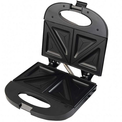 Baltra BSM218, 750 Watts Electric Serve Sandwich Maker with 4 Slice pocket panel (Black) Buy only at ₹976