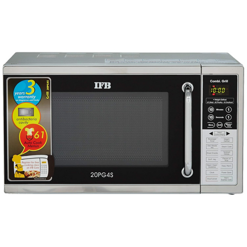 IFB 20 Ltrs Convection Microwave Oven Standard (20PG4S,Black) Buy only at ₹9890