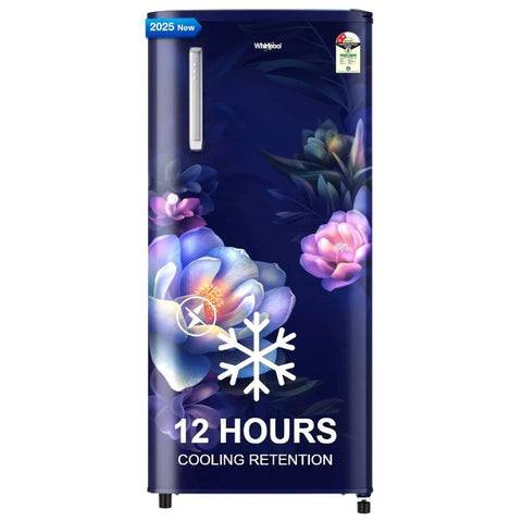 Whirlpool 190 Ltrs 1 Star, Inverter Direct Cool, Single Door Refrigerator (205 IMPC PRM 1S SAPPHIRE) Buy at only ₹12699