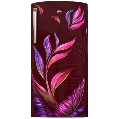 Godrej 184 Ltrs 5 Star Inverter Single Door Refrigerator (RD EMARVEL 207C TDF, Fusion Wine) Buy at only ₹15999
