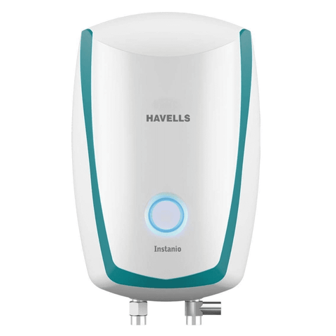 Havells 3 Ltrs Instant Water Heater Geyser (Instanio 3KW FP WHT/BLUE) Buy only at ₹3799