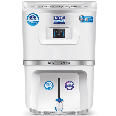 Kent Grand Star ZWW, 9 Ltrs Storage RO+UV + UF + TDS Control Water Purifier, White Buy only at ₹23000