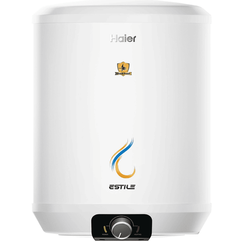 Haier 10 Ltrs Storage 5 Star Wall Mounting Water Heater Geyser (ES10V-ESTILE White) Buy only at ₹6099