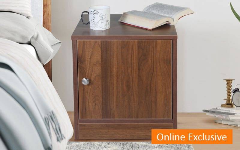 GUDSMITH Den BedSide Table With Shutter