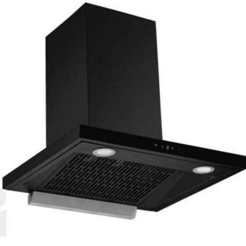 Hindware VENICE, 60 cm 1200 m3/hr Auto Clean Wall Mounted Chimney, Aiflow Filterless Technology (Black) Buy at only ₹10999
