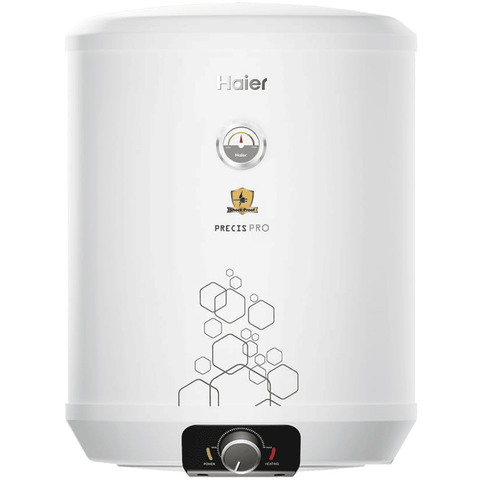 Haier 15 Ltrs Storage 5 Star, Wall Mounting Water Heater Geyser (Precis Pro 15L, White) Buy only at ₹7599