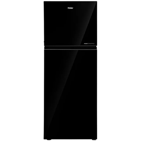 Haier 268 Ltrs 2 Star Inverter Frost Free Double Door Refrigerator (HRF-3182PFG-P, Black) Buy at only ₹28999