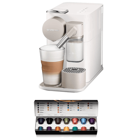 Delonghi 132193272, Nespresso Latissima One Single Serve Coffee Machine, Silky White Buy at only ₹36999