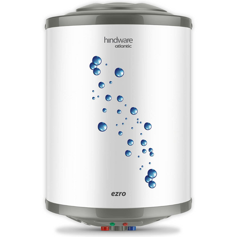 Hindware 15 Ltrs Vertical Storage, 5 Star Wall Mounting Water Heater Geyser (EZRO 15L, White) Buy only at ₹6999