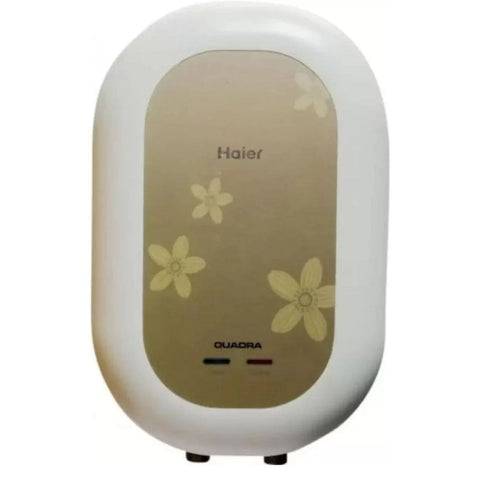 Haier 3 Ltrs Instant Water Heater Wall Mounting Geyser (EI3V-C1(I) ivory/blue) Buy only at ₹3599