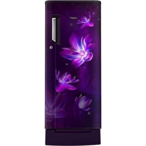 Whirlpool 215 IMPC Roy 3S, 192 Ltrs 3 Star Inverter Direct Cool Single Door Refrigerator, Purple Flower Rain Buy only at ₹16699
