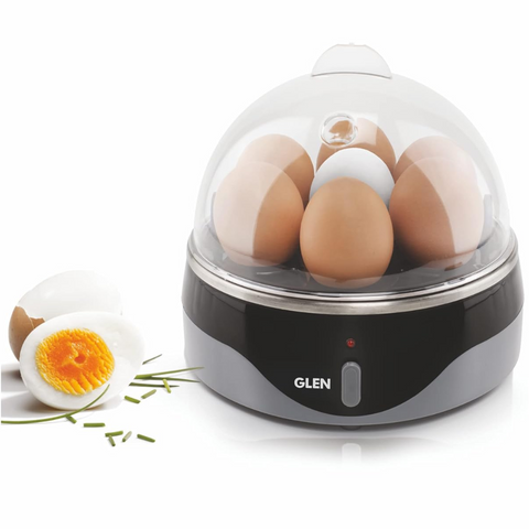 Glen SA3030EB7, 350 Watts Egg Boiler 7 Egg, 1 Poaching Cup, Auto shut Off (Grey) Buy only at ₹1096