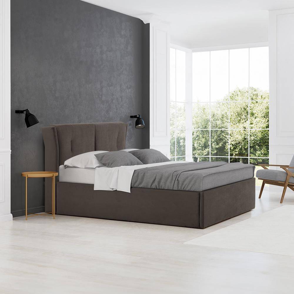 Kepler Queen Size Upholstered Bed (78x60 inch)