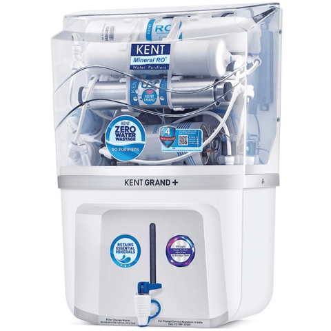 Kent Grand Plus Mineral, 9 Ltrs Storage Tank RO + UV + UF + TDS Wall Mountable Water Purifier, White Buy at only ₹17899