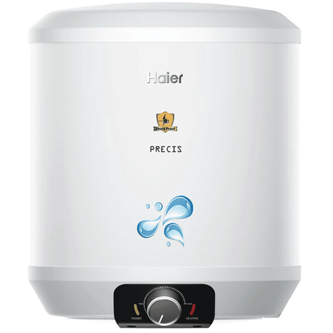 Haier 10 Ltrs Storage 5 Star Wall Mounting Water Heater Geyser (ES10V-ESTILE White) Buy only at ₹5999