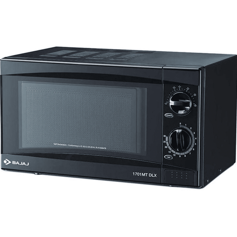 Bajaj 17 Ltrs Solo Convection Microwave Oven, Digital Display (1701 MT Dlx,Black) Buy at only ₹7399