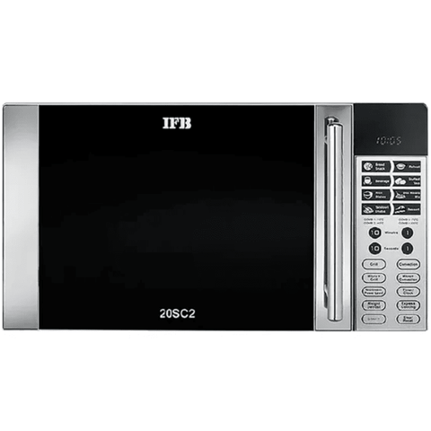 IFB 20 Ltrs Convection Microwave Oven with 24 Auto Menu (20SC2,Metallic Silver) Buy at only ₹11576