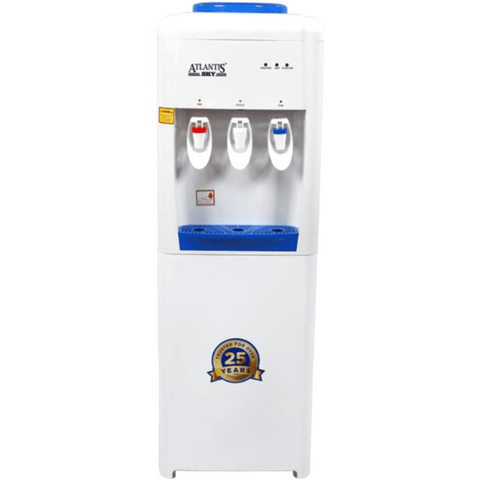 Atlantis 2.5 Liters Led Indicator Hot & Cold Table Top Bottled Floor Standing Water Dispenser, Skyatlants, White Buy only at ₹8499
