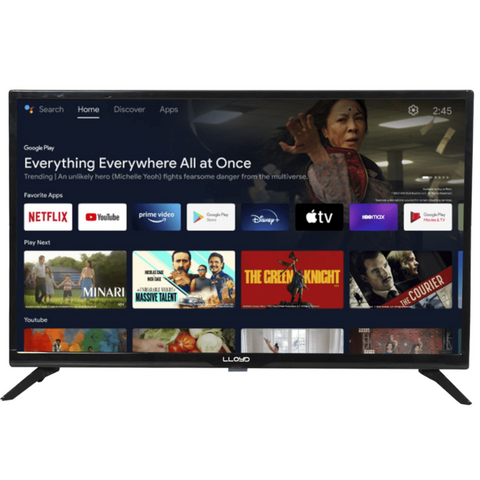 Lloyd 32HS410D, 32 Inches, HD Ready Smart LED Tv, Black Buy only at ₹12499