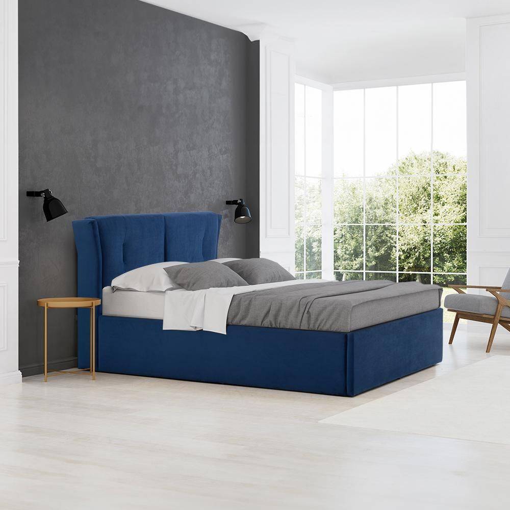 Kepler Queen Size Upholstered Bed (78x60 inch)