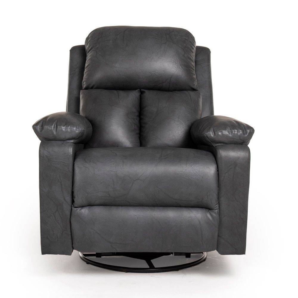 Stargazer Rocking & Revolving Recliner - 1 Seater - Marble Grey