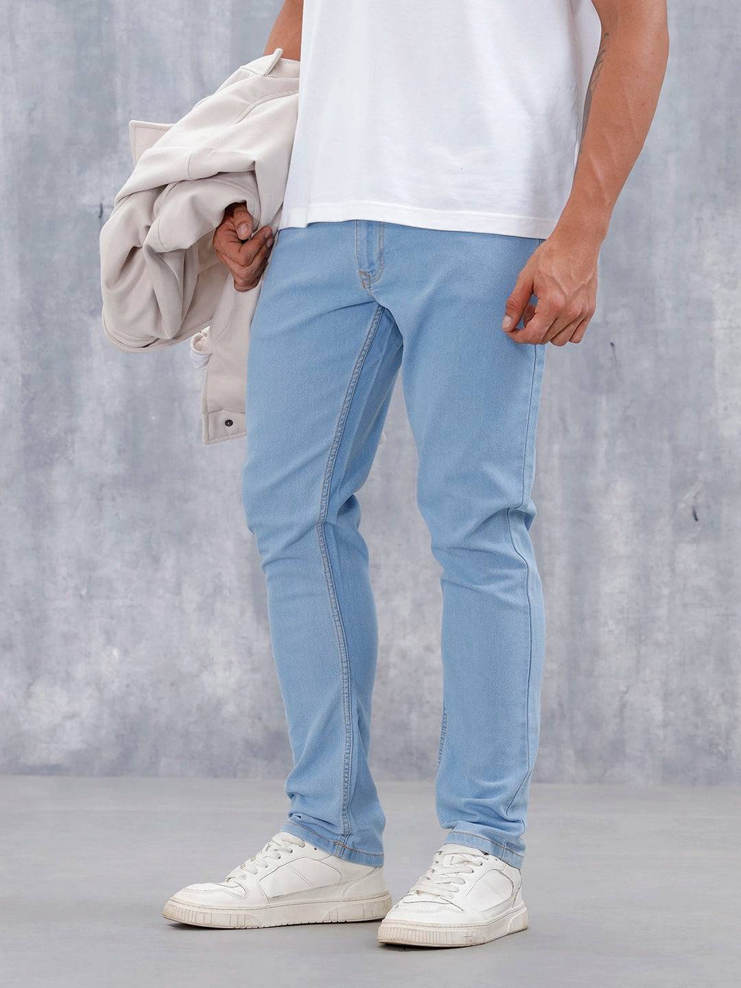 Men's Casual Slim Fit Jeans | Super Stone