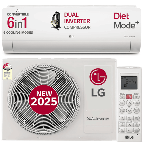 LG 1 Ton 3 Star Inverter Split Air Conditioner (USN-Q12CNXE) Buy only at ₹32999