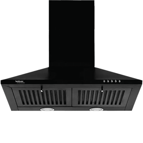 Hindware Myra BLK, 1000 m3/hr Auto-Clean Kitchen Chimney (Black) Buy at only ₹8099