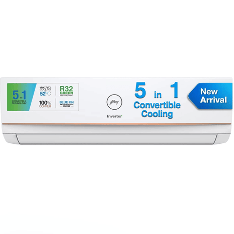 Godrej 1.5 ton 3 Star Inverter Split Air Conditioner Copper (1.5T SIC 18DTC3 VYQ IOT) Buy only at ₹31999