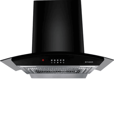 Faber ACE PRO HC PB, 60 cm 1100 m3/hr Heat Auto Clean Wall Mounted Kitchen Chimney (Black) Buy at only ₹11999