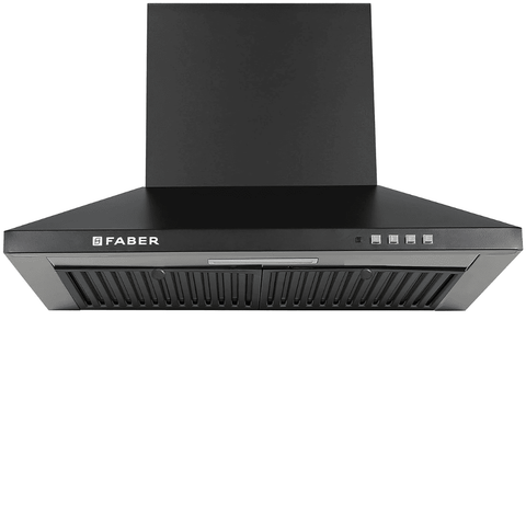 Faber HOOD Pluto PB BF, 60 cm 1200 m3/hr Auto-Clean curved glass Kitchen Chimney Black) Buy at only ₹7499