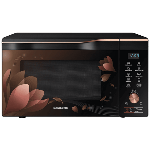 Samsung 32 Ltrs Saffron Pattern Convection Microwave Oven (MC32K7056CC,Black) Buy at only ₹23180