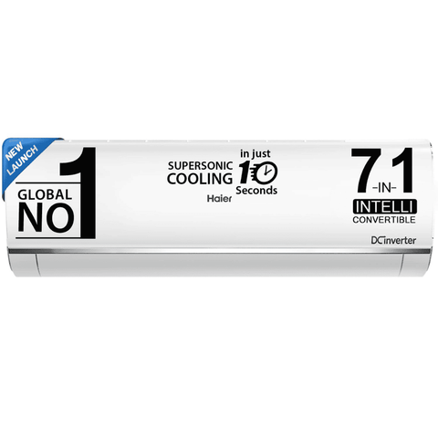 Haier 1.0 Ton 3 Star Triple Inverter Split Air Conditioner (HS13K-PYSS3BN-INV) Buy only at ₹29999