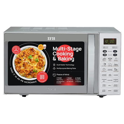 IFB 25 Ltrs Convection Microwave Oven (25SC4,Black) Buy at only ₹14708