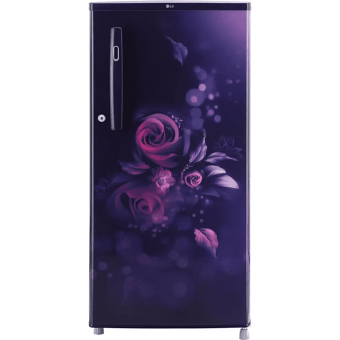 LG 185 Ltrs 2 Star Inverter Direct Cool Single Door Refrigerator (GL-B199OBED,Blue Euphoria) Buy at only ₹15499