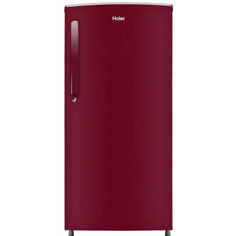 Haier 174 Ltrs 2 Star Inverter Direct Cool Single Door Refrigerator (HRD-2061SBR, Inox Marine) Buy only at ₹13499