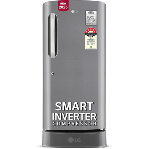 LG 210 Ltrs 3 Star, Inverter Direct Cool, Single Door Refrigerator (GL-D231APZU) Buy at only ₹19299