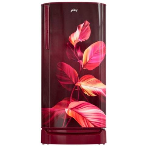 Godrej 180 Ltrs 2 Star Direct Cool Single Door Refrigerator (RD ERIOPLS 205A THF SS WN, Maroon) Buy at only ₹13499