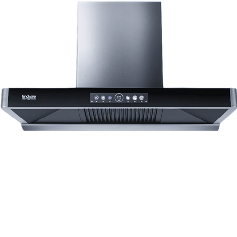 Hindware Marcella, 60 cm 1700 m3/hr Auto Clean Wall Mounted Chimney (Black) Buy at only ₹24199