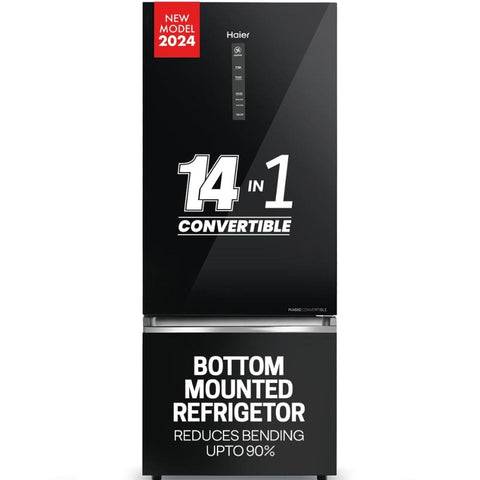 Haier 445 Ltrs 3 Star, Inverter Frost Free, Double Door Refrigerator (HRB-4952CKG-P) Buy only at ₹51199